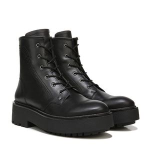 Franco Sarto Jeanine Mid Calf Leather Boot